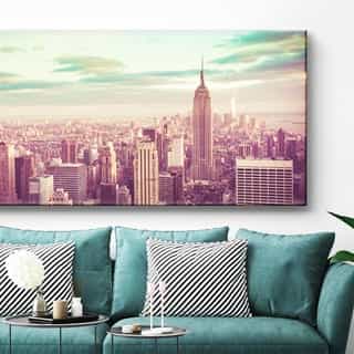 Panorama foto op canvas